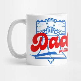 phillies dad fan Mug